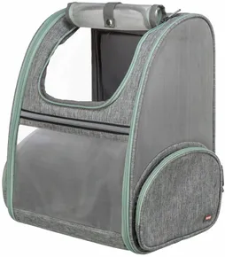 Transportní batoh CHLOE, 39 x 43 x 27 cm, do 8 kg, světlešedá